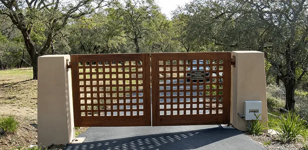 Driveway gate installation for a residential property in Pueblo, CO
